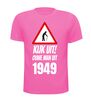 foto 6 Leeftijd T-shirt Kijk uit! Ouwe man uit 1949