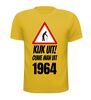 foto 8 Leeftijd T-shirt Kijk uit! Ouwe man uit 1964