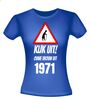 foto 3 Leeftijd T-shirt Kijk uit! Ouwe vrouw uit 1971