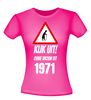 foto 6 Leeftijd T-shirt Kijk uit! Ouwe vrouw uit 1971