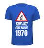 foto 3 leeftijd verjaardag shirt kijk uit! Ouwe man uit 1970