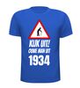foto 3 Leeftijd verjaardag T-shirt Kijk uit! Ouwe man uit 1934