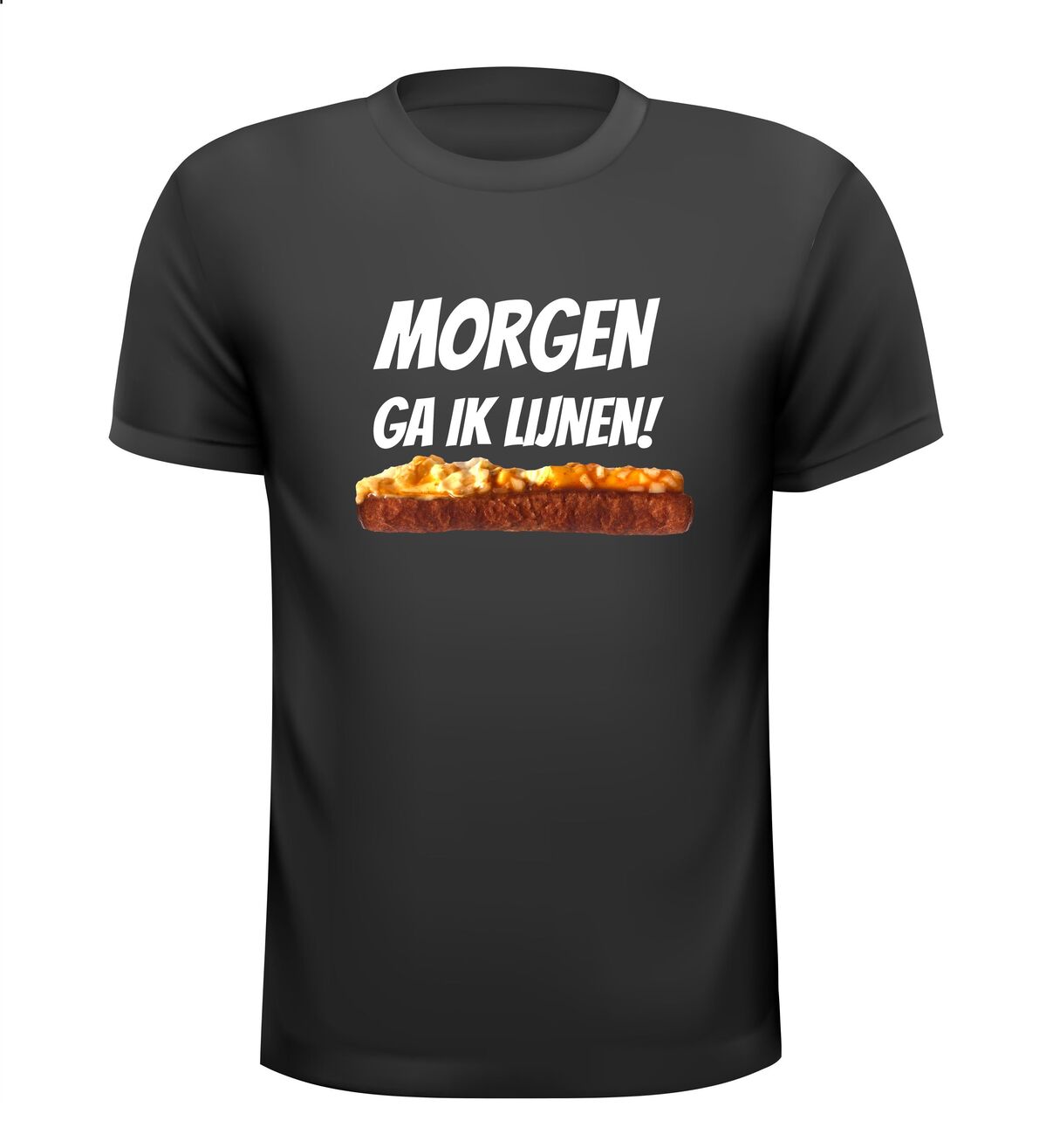 Morgen ga ik lijnen shirt