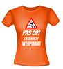 foto 10 Pas op geslaagd rijbewijs wegpiraat t-shirt