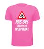 foto 11 Pas op geslaagd rijbewijs wegpiraat t-shirt