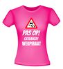 foto 12 Pas op geslaagd rijbewijs wegpiraat t-shirt