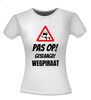 foto 14 Pas op geslaagd rijbewijs wegpiraat t-shirt