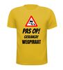 foto 15 Pas op geslaagd rijbewijs wegpiraat t-shirt