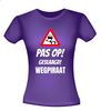 foto 4 Pas op geslaagd rijbewijs wegpiraat t-shirt