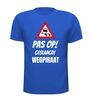 foto 5 Pas op geslaagd rijbewijs wegpiraat t-shirt