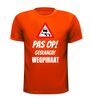 foto 9 Pas op geslaagd rijbewijs wegpiraat t-shirt