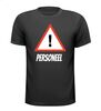 foto 1 Pas op personeel T-shirt