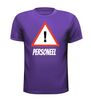 foto 3 Pas op personeel T-shirt