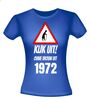 foto 3 T-shirt verjaardag Kijk uit! Ouwe vrouw uit 1972