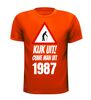 foto 5 Verjaardag shirt kijk uit! ouwe man uit 1987