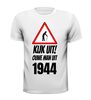 foto 7 Verjaardag T-shirt Kijk uit! Ouwe man uit 1944