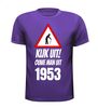 foto 2 Verjaardag T-shirt Kijk uit! Ouwe man uit 1953
