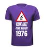 foto 2 Verjaardag T-shirt Kijk uit! Ouwe man uit 1976