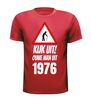 foto 4 Verjaardag T-shirt Kijk uit! Ouwe man uit 1976