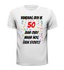 foto 13 vijftig jaar oud fun shirt leeftijd verjaardag