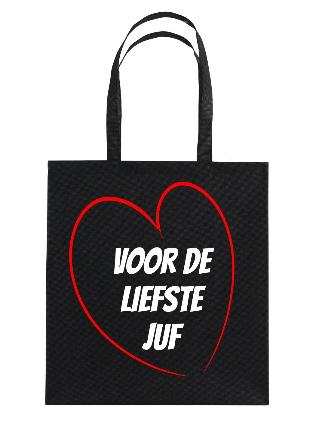 Voor de liefste juf Tas