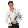foto 3 bloedend psycho halloween verkleedset volwassen