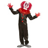 foto 5 Crazy killerclown masker met haar en verrotte tanden