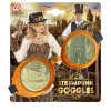 foto 2 Fantasy bril steampunk goud volwassen