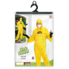 foto 2 Gele gevaarlijke stoffen overall volwassen toxic hazard