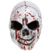 Halfgezicht masker bebloedende schedel very bloody