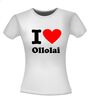 foto 10 I love Ollolai T-shirt