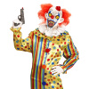 foto 5 Killer horror clown masker met rode krullen en hoed scream