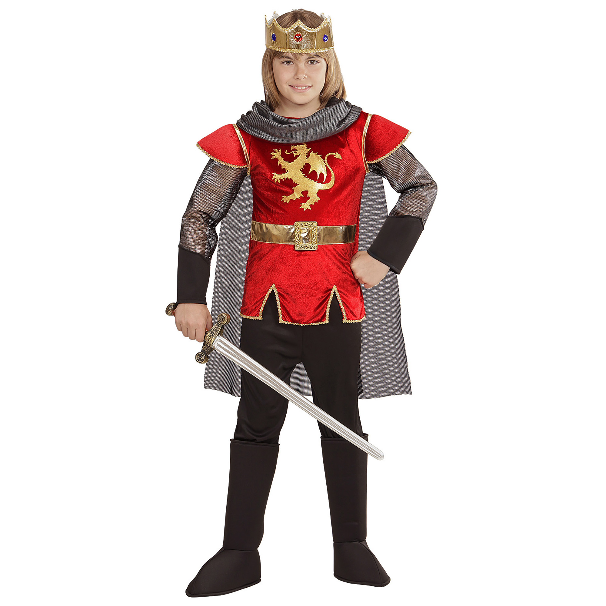 King Arthur English koning kostuum jongen