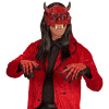 foto 5 Kinloos volwassen masker duivel Red Devil
