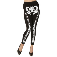 Legging botten opdruk skelet volwassen Legging botten opdruk skelet volwassen