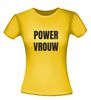 foto 8 Power vrouw dames T-shirt