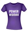 foto 2 Power woman T-shirt dames