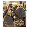 foto 2 Steampunk bril fantasie steamy volwassen