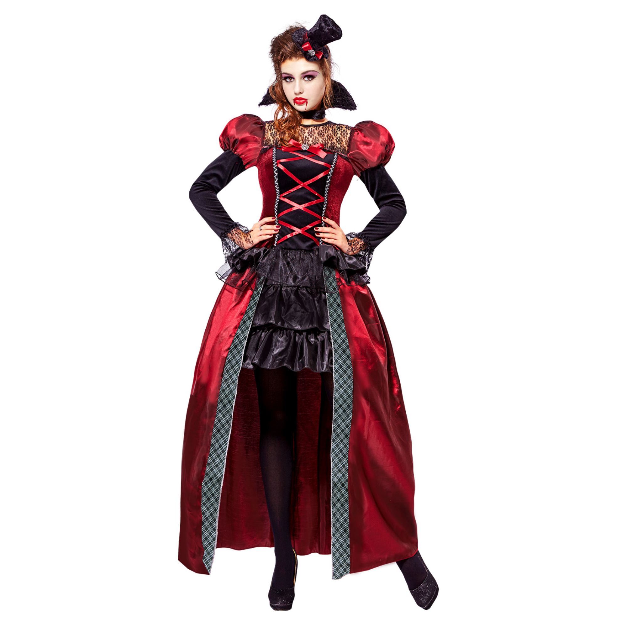 Victoriaanse jurk vampier sjieke dame Theresa