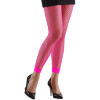 Visnet legging neon roze knalkleur dame 