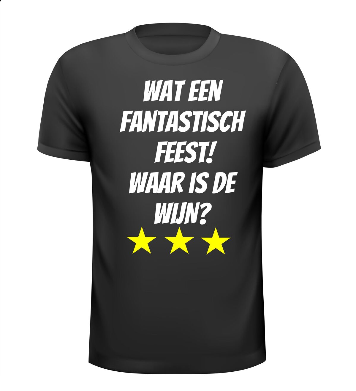 Wat een fantastisch feest waar is de wijnT-shirt