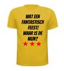 foto 15 Wat een fantastisch feest waar is de wijnT-shirt