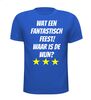 foto 5 Wat een fantastisch feest waar is de wijnT-shirt