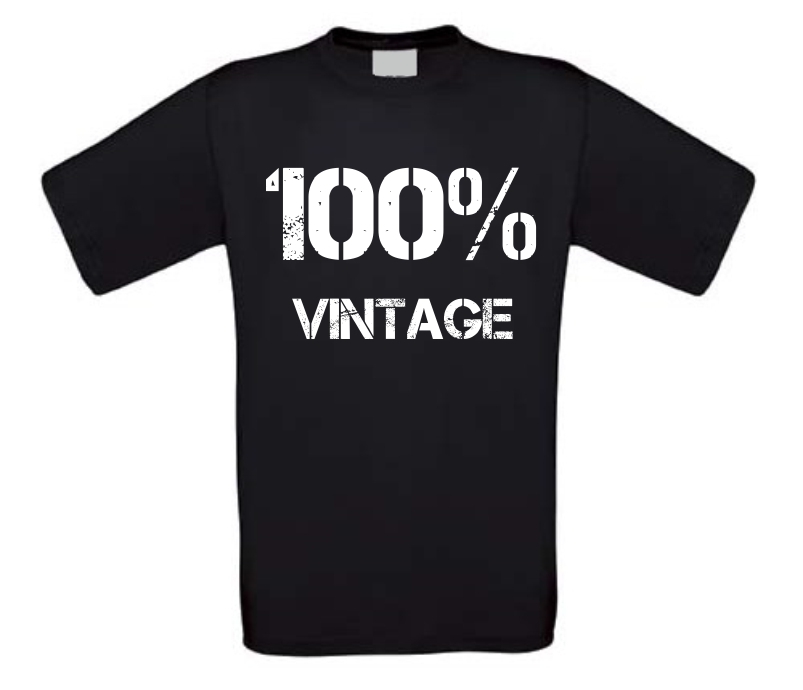 100 procent vintage T-shirt