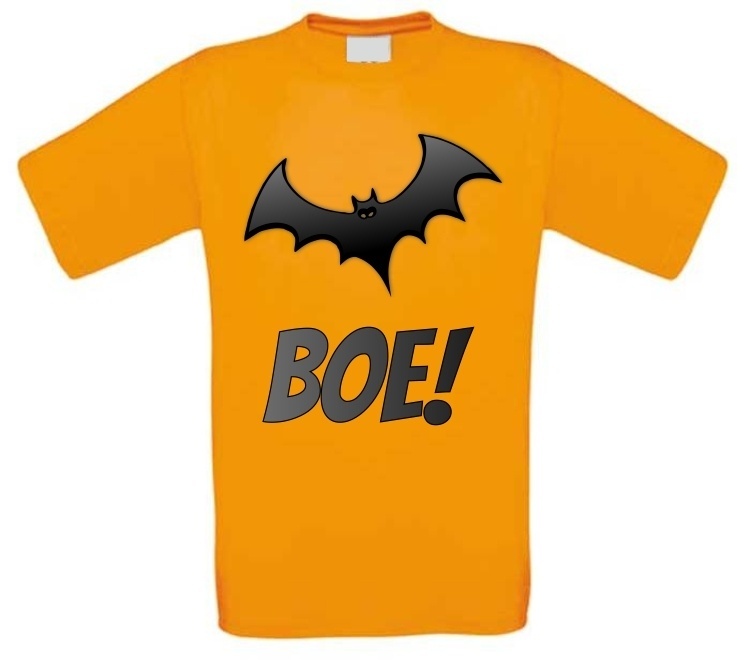 Boe vleermuis Halloween T-shirt
