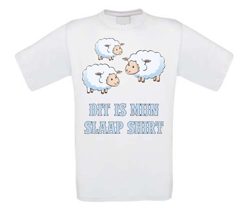 Dit is mijn slaap t-shirt