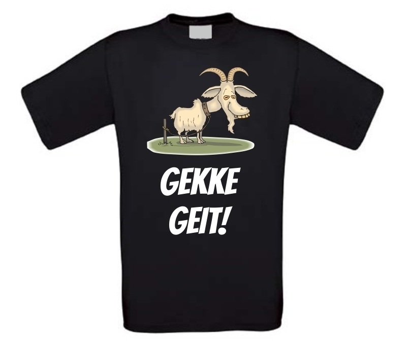 Gekke geit T-shirt