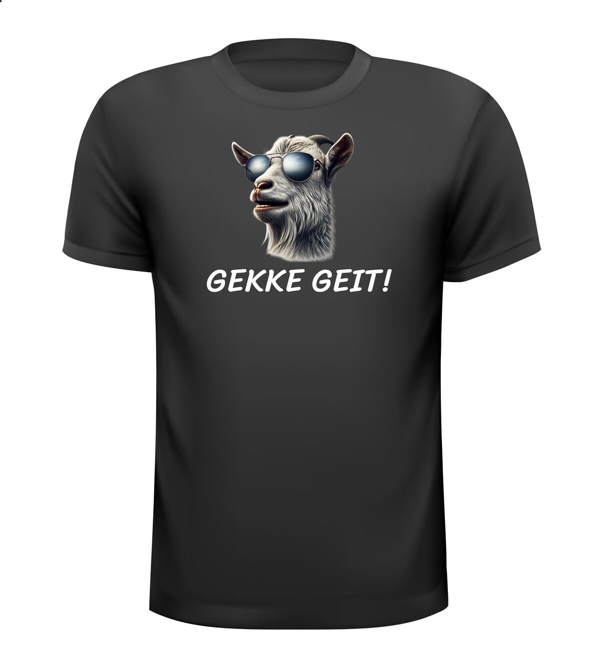 Gekke geit T-shirt