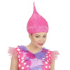 foto 5 Gekke trollen pruik roze volwassen