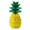Gele ananas decoratie honingraat